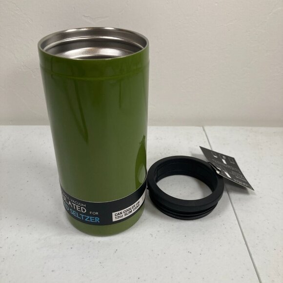 Cantini - Can Cooler for Spiked Seltzer - 12oz Holder - Green Black - NWT - Picture 11 of 13